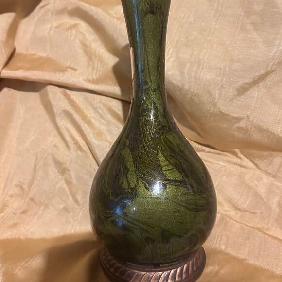 Stunning Vintage Glass Vase - Picture 3 of 4